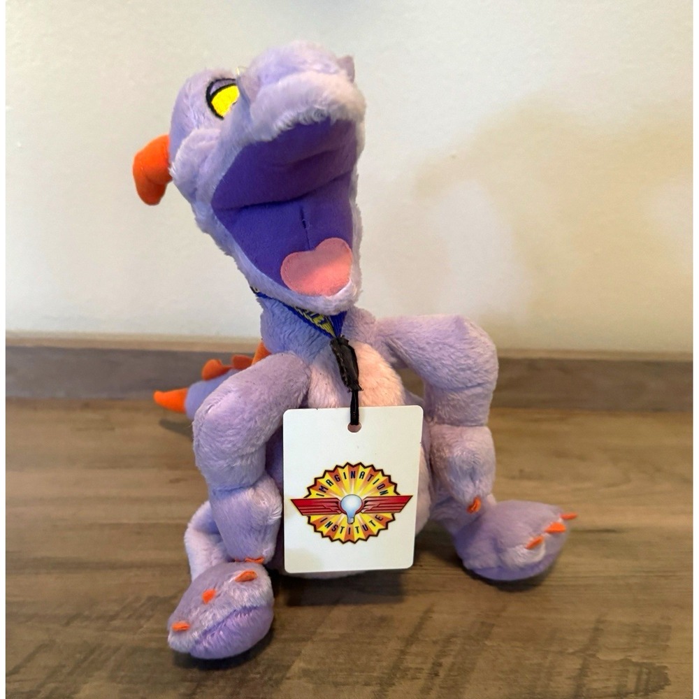 Walt Disney World Figment Plush with Imagination Institute Hang Tag